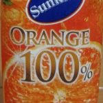サンキスト 100%オレンジ(森永乳業)感想・レビュー